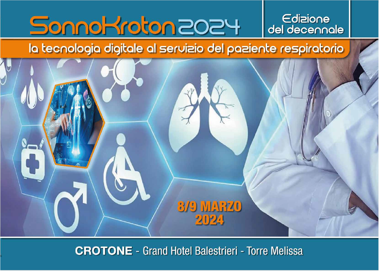 Sonnokroton2024 – La tecnologia Digitale al servizio del paziente respiratorio – Convegno Nazionale